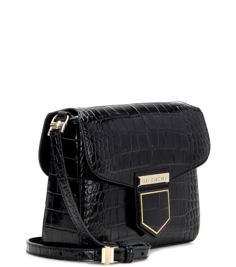 givenchy nobile small leather shoulder bag|Givenchy Nobile Mini Crocodile.